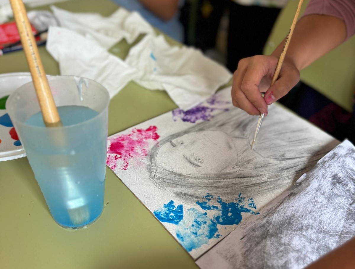 Exposición de pintura del proyecto «Sensibilizando Mentes»